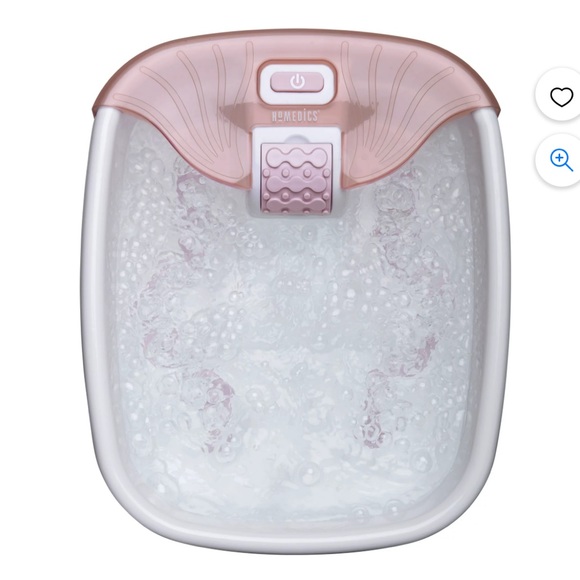 Homedics Bath New Homedics Bubble Bliss Deluxe Massaging Foot Spa